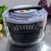 Essentials House 3 L Capacity Vegetable Salad Spinner Press-type Quick Spin Lettuce Leaf Dehydrator Household Salad Dryer