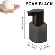 Black foam 550 ml touchless soap dispenser