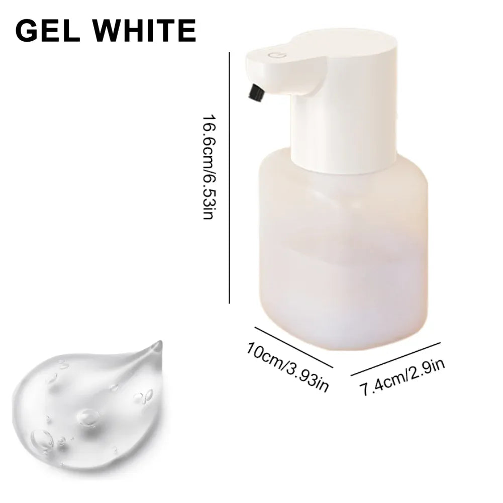 White gel 550 ml touchless soap dispenser