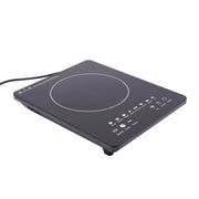 Essentials House / black / US 110V 750W Electric Induction Cooktop 8 Power Levels Touch Control Burner 180min Timer Portable
