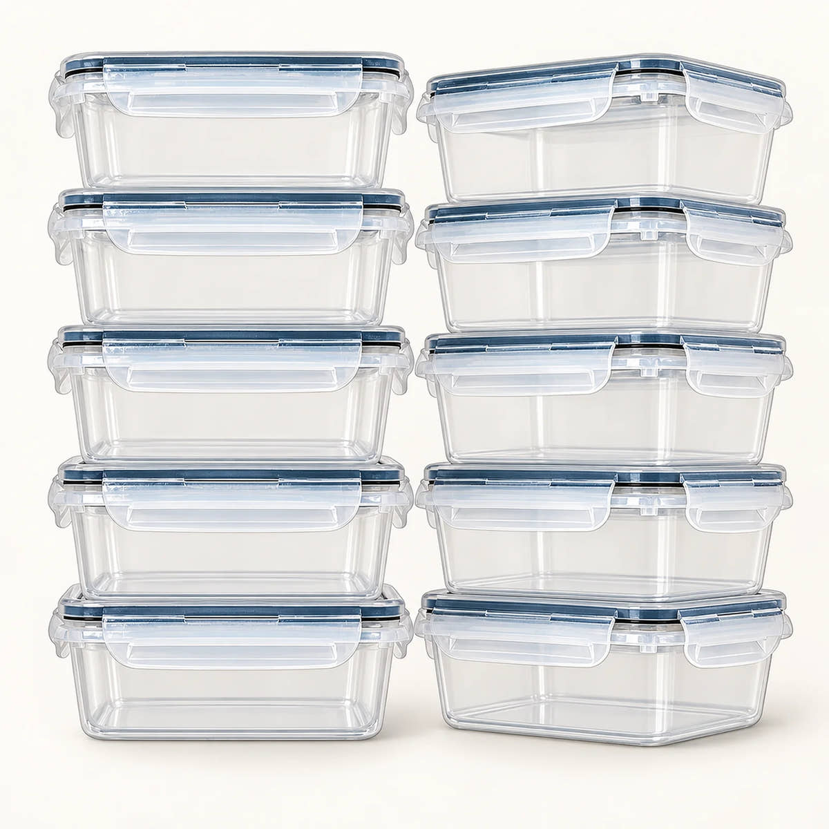 840ml Food Container Set on a warm off-white background with a soft natural shadow.