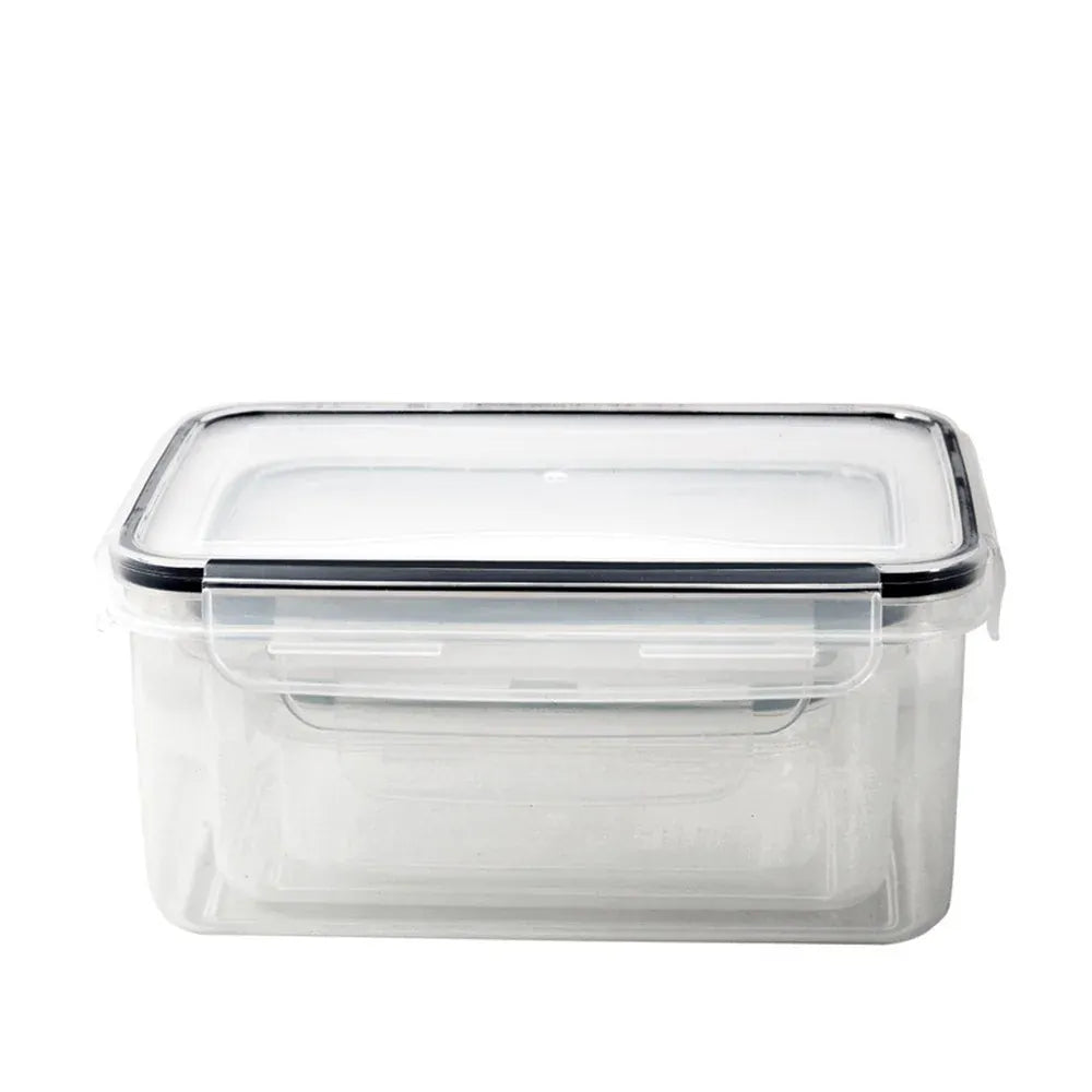 Essentials House Kitchen Food Contianers Set, Microwave Dishwasher Safe BPA FREE 10pcs 840ML Containers Set With 10stickers
