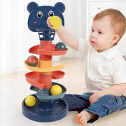 Babies Rolling Ball Pile Tower Toy - Essentialshouses