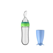 Baby Silicone Feeding Spoon Bottle - Essentialshouses