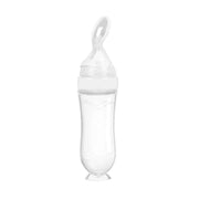 Baby Silicone Feeding Spoon Bottle - Essentialshouses