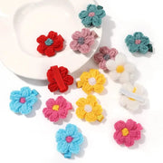 Baby Small Puff Flower Hairs Clip - Essentialshouses