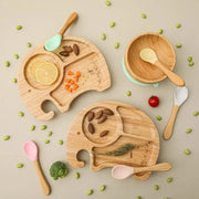 Children's Bamboo Dishes Plate - Essentialshouses