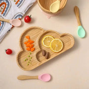 Children's Bamboo Dishes Plate - Essentialshouses