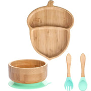 Children's Bamboo Dishes Plate - Essentialshouses