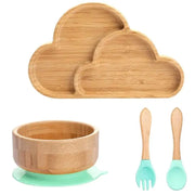 Children's Bamboo Dishes Plate - Essentialshouses