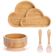 Children's Bamboo Dishes Plate - Essentialshouses