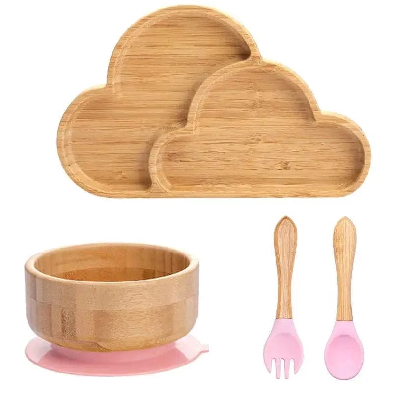 Children's Bamboo Dishes Plate - Essentialshouses