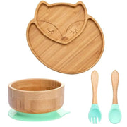 Children's Bamboo Dishes Plate - Essentialshouses