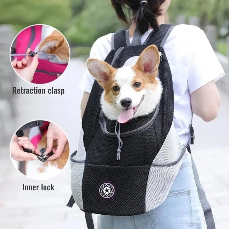 Dog Outdoor Portable Carrier Backpack - Essentialshouses