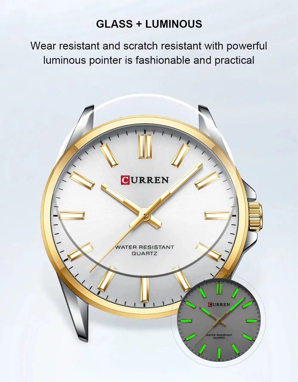 Fashion Brand Luminous Couple Watches - Essentialshouses