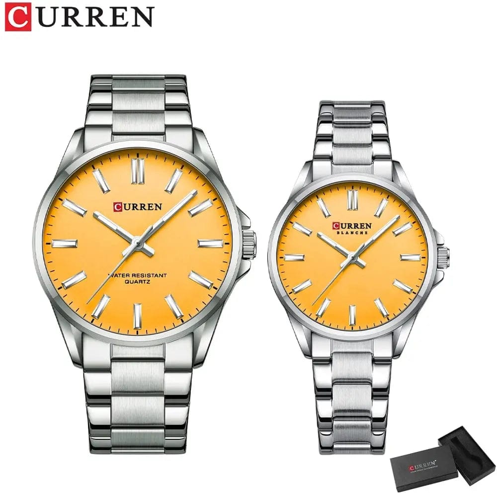 Fashion Brand Luminous Couple Watches - Essentialshouses