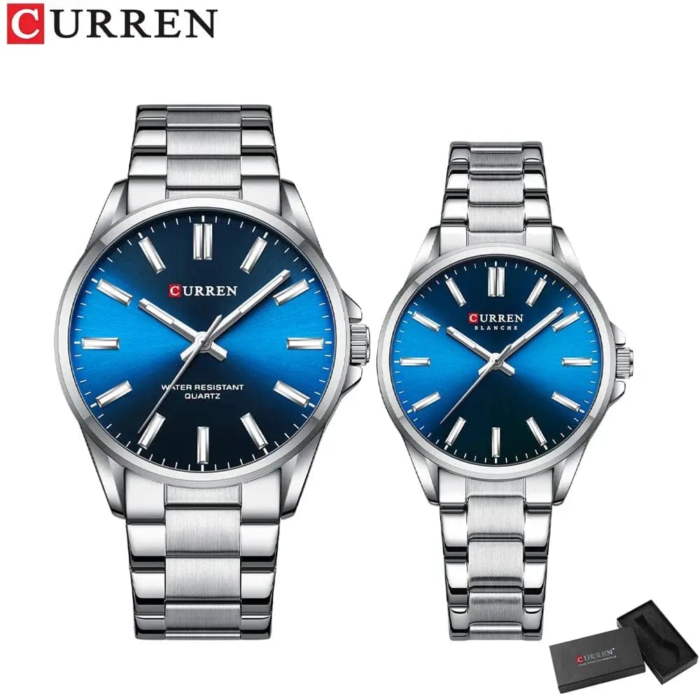 Fashion Brand Luminous Couple Watches - Essentialshouses