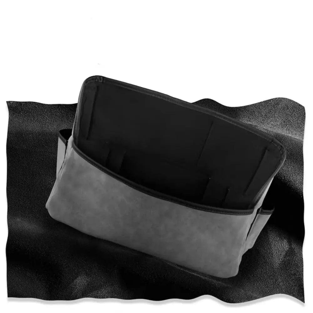 Leather Car Seat Middle Hanger Storage Bag - Essentialshouses