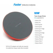 Mobile 10W QI Wireless Fast Charger - Essentialshouses