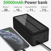Mobile Phone100000mAh Solar Power Bank - Essentialshouses
