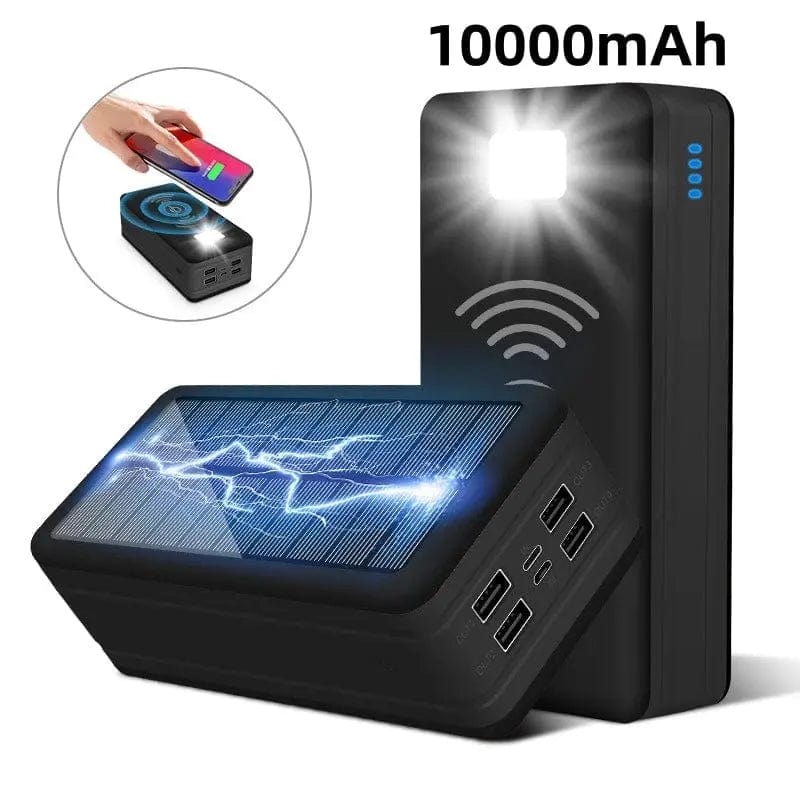 Mobile Phone100000mAh Solar Power Bank - Essentialshouses