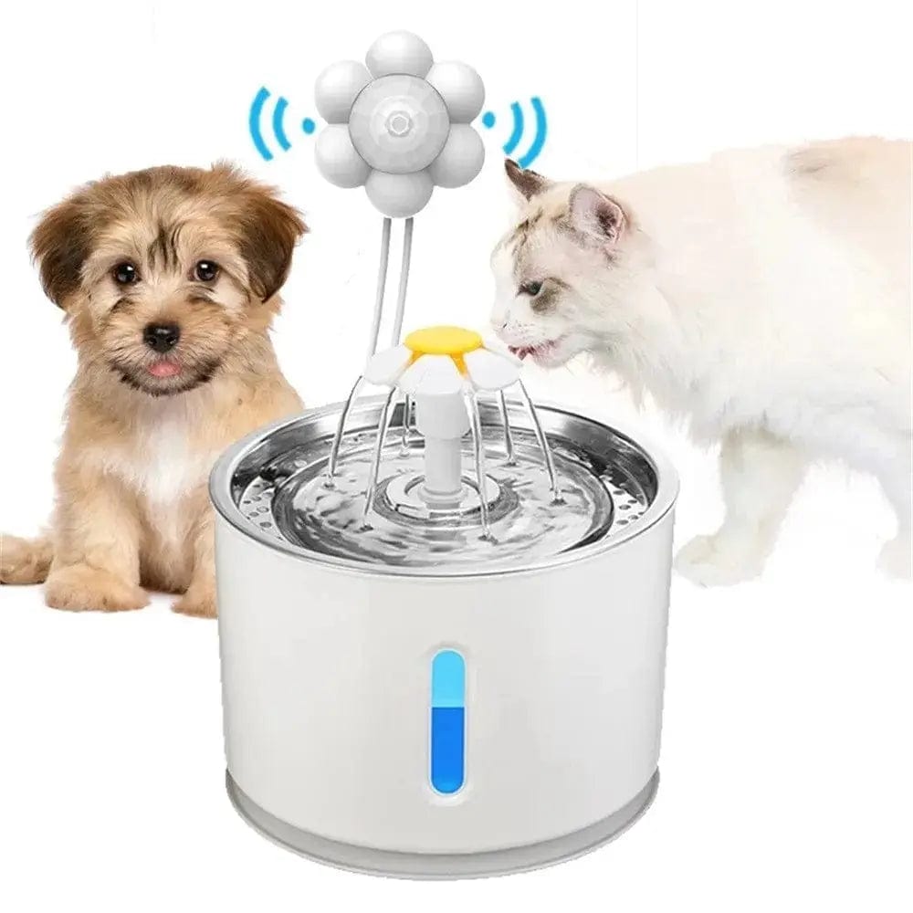 Motion Sensor Dog Water Fountain - Essentialshouses