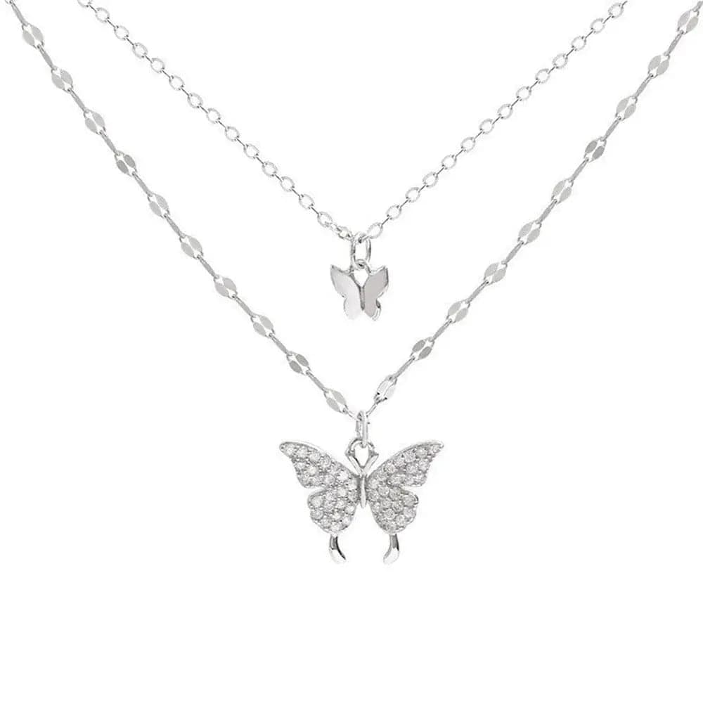 New Shiny Butterfly Necklace - Essentialshouses