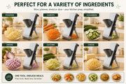 Essentials House mandoline slicer non-slip silicone tripod base