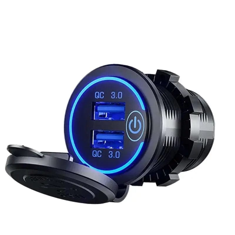 Quick 3.0 Dual USB Fast Car Charger - Essentialshouses