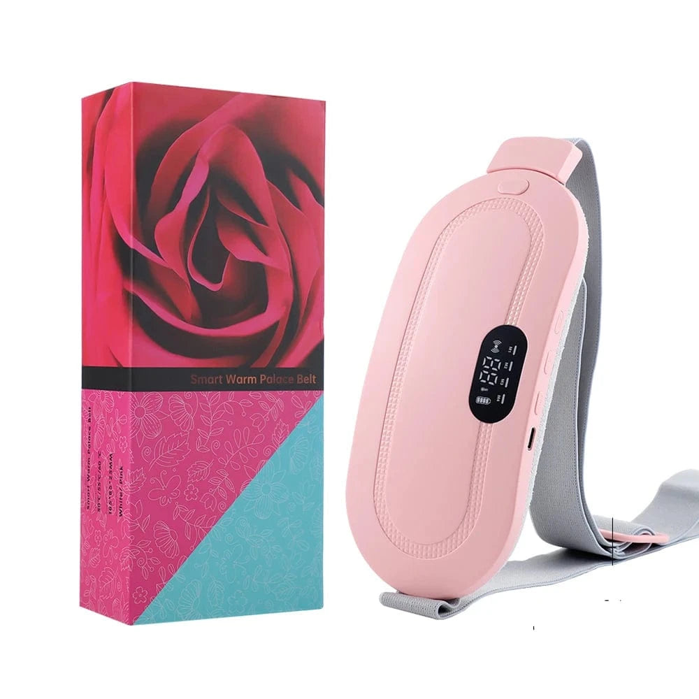 Electric Heating Waist Belt – Menstrual Cramp & Abdominal Relief (USB Rechargeable)