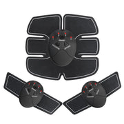 Black electronic muscle stimulator device on a white background