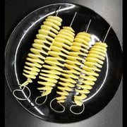 Essentialshouses Whirlwind Potato Spiral Cutter Potato Tower Making Machine Vegetable Slicer Creative Vegetable Tools Kitchen Accessories Gadgets