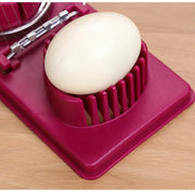 Essentialshouses Multifunctional PP Base egg cutter 2-in-1 stainless steel wire pull egg cutter for hanging high-quality kitchen accessory tools