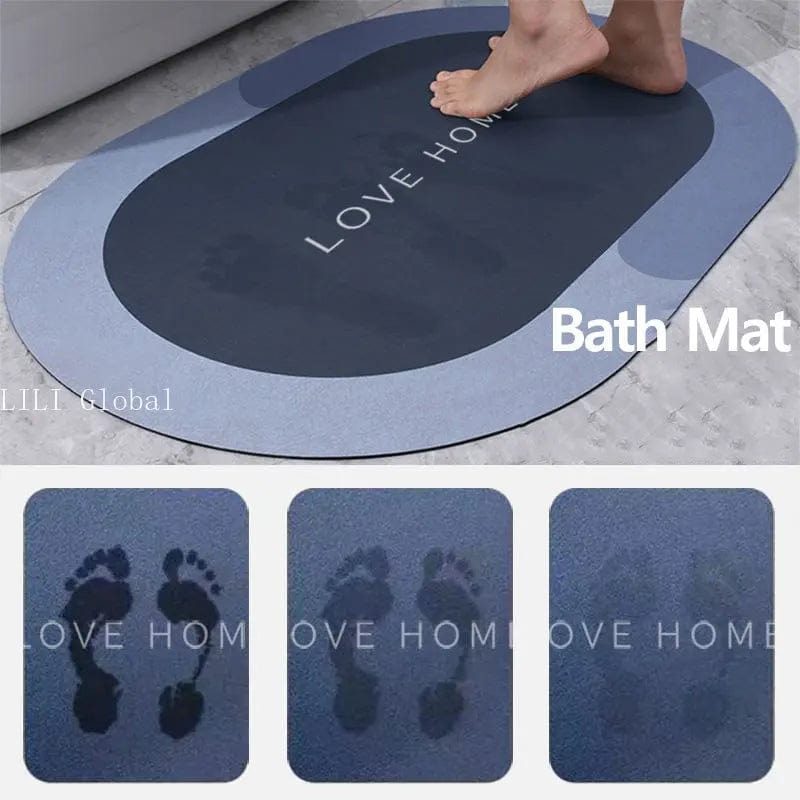 Anti-slip Absorbent Bathroom Bath Mat - Essentialshouses