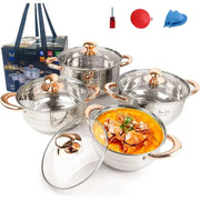 Stainless Steel Cookware Set | Cookware Set | Essentialshouses