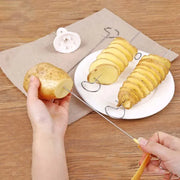 Essentialshouses Whirlwind Potato Spiral Cutter Potato Tower Making Machine Vegetable Slicer Creative Vegetable Tools Kitchen Accessories Gadgets