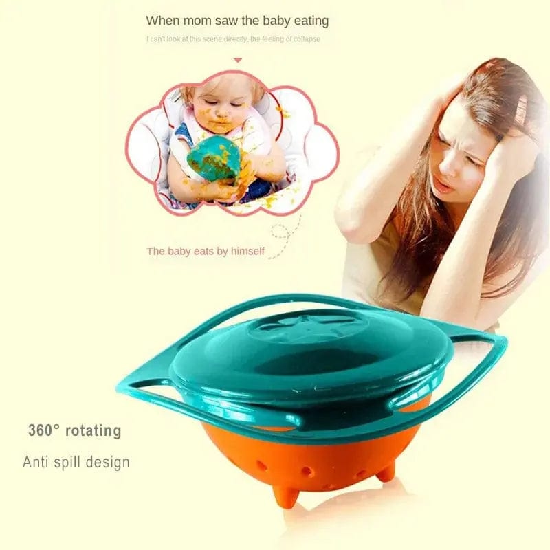 Universal Children Rotary Feeding Bowl - Essentialshouses