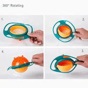 Universal Children Rotary Feeding Bowl - Essentialshouses