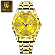Waterproof Luminous Date Week Watches - Essentialshouses