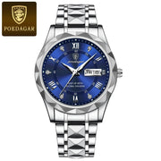 Waterproof Luminous Date Week Watches - Essentialshouses