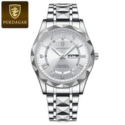 Waterproof Luminous Date Week Watches - Essentialshouses
