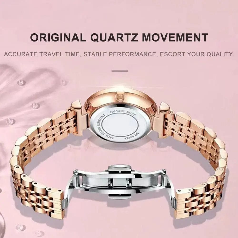 Woman's Luxury Watch | Woman's Waterproof Watch | Essentialshouses