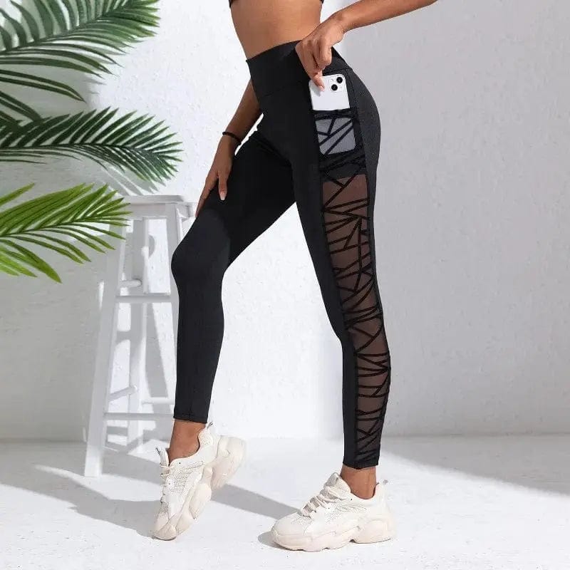 Women's Elastic Slim Fit Yoga Pant - Essentialshouses