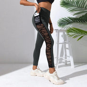 Women's Elastic Slim Fit Yoga Pant - Essentialshouses