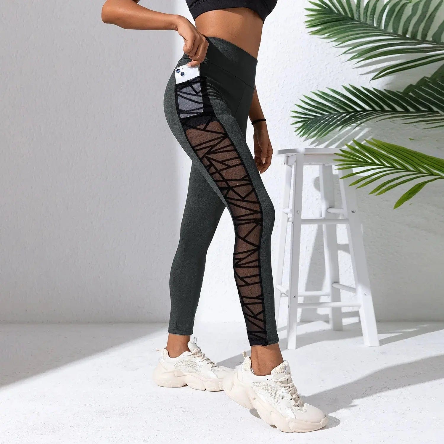 Women's Elastic Slim Fit Yoga Pant - Essentialshouses