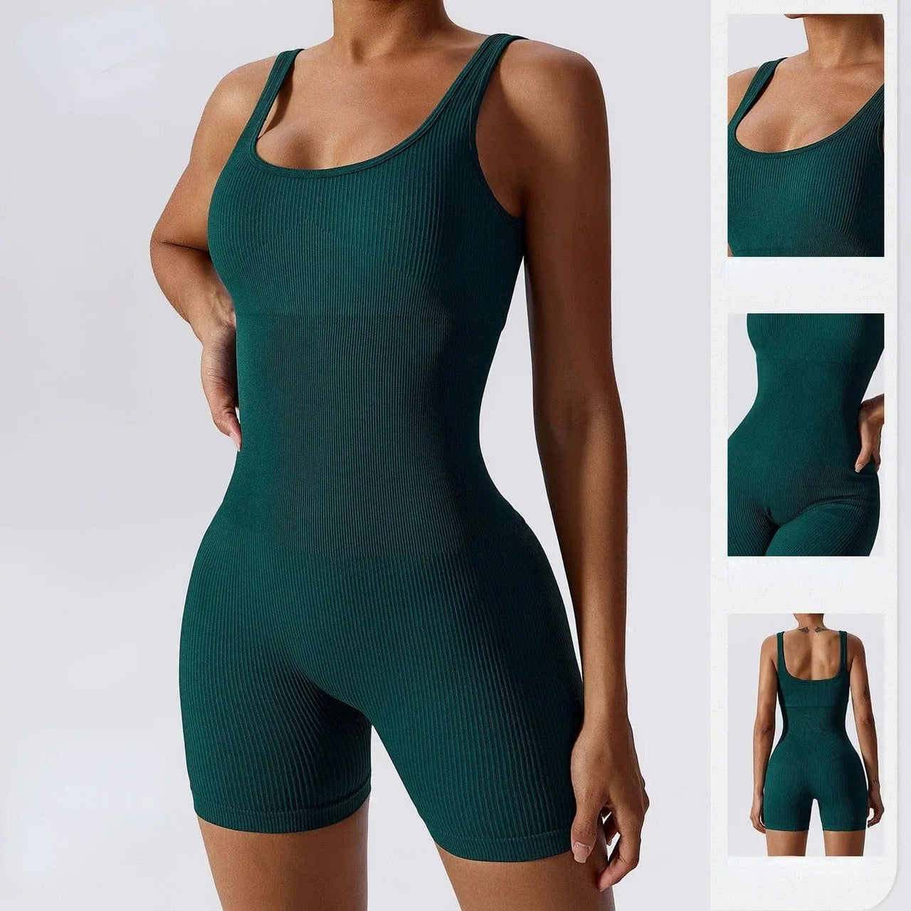 Women's Fashion Sports Fitness Romper - Essentialshouses