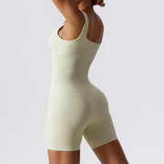 Women's Fashion Sports Fitness Romper - Essentialshouses