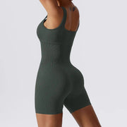Women's Fashion Sports Fitness Romper - Essentialshouses