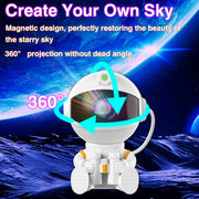 Essentials House Hold Telescope / USB Plug Astronaut Projector Galaxy Starry Night Lights for Bedroom LED Nebula Lamp