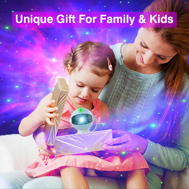 Essentials House Hold Telescope / USB Plug Astronaut Projector Galaxy Starry Night Lights for Bedroom LED Nebula Lamp